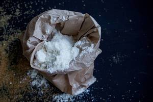 Fluffy Flour in brown craft paper bag