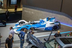 Formel-E Rennwagen für Motorsport: BMW iFE 18