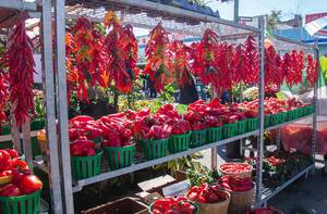 Fresh Peppers at the Farme Market  (Flip 2019)