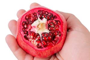 Fresh Pomegranate in the hand (Flip 2019)