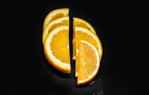 Fresh Slices Of Orange