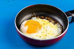 Fried Egg in the Frying Pan