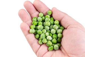 Frozen Green Peas in the hand (Flip 2019)
