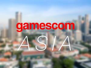 Gamescom asia in in Singapur (Singapore) Skyline of Singapore