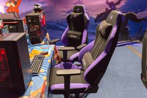 Gaming chairs by Nitro Concepts at Gamescom 2018
