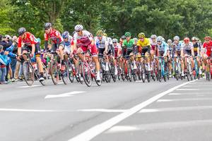 Geraint Thomas im Peloton der Tour de France 2017