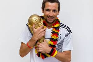 German soccer fan dreaming of World Cup title in Russia