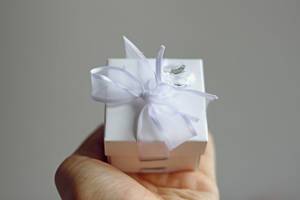Geschenkbox für Schmuck / Heiratsantrag
