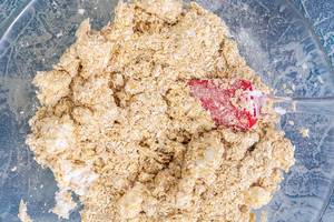 Grated Oatmeal mixture for protein balls