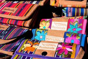 Guatemaltekisch Brieftaschen als Souveniers