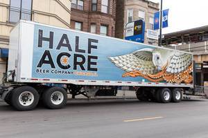 Half Acre Beer Company truck