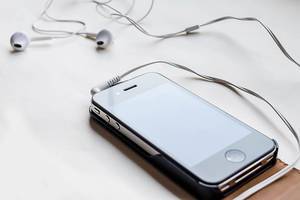 Handy zum mobilen Musikhören