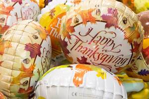 Happy Thanksgiving Ballons