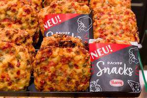 Harry Bäcker Snacks: Pizzateilchen mit Gemüse und Käse
