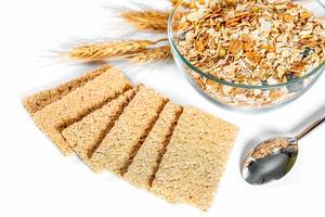 Healthy food - diet cereals and breads