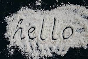 Hello Flour Word