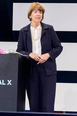Henriette Reker, Oberbürgermeisterin von Köln auf der Digital X in Köln