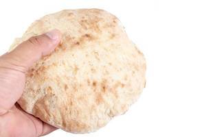 Homemade Bread in the hand