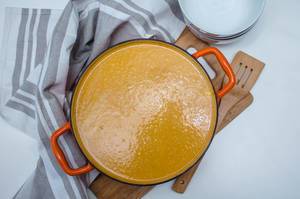 Homemade Carrot and Squash Soup
