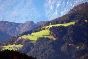 Inn Valley view from Brenner Alm, Austria