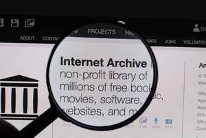 Internet Archive under magnifying glass