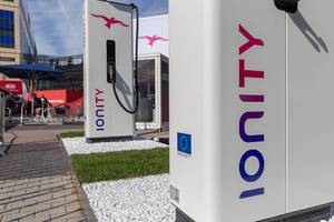 IONITY European HPC-charging station for electric vehicles