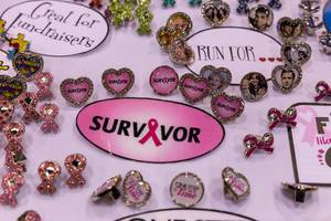 Items for Pink ribbon day and aids survivor