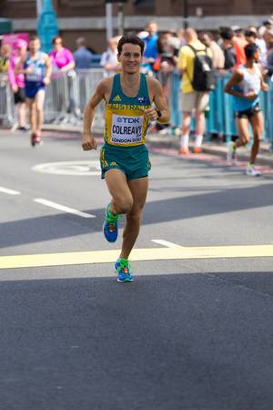 Jack Colreavy (Marathon Finale) bei den  IAAF Leichtathletik-Weltmeisterschaften 2017 in London