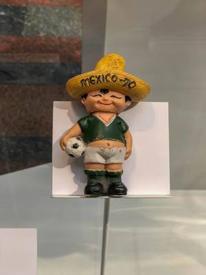 Juanito das offizielle Maskottchen der Fußball-Weltmeisterschaft 1970 in Mexiko