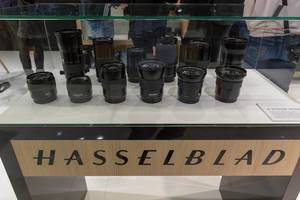 Kamera Objektive von Hasselblad an der Photokina in Köln