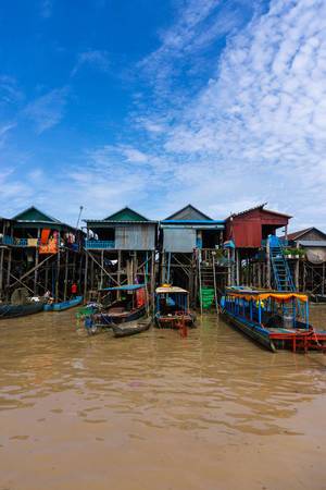 Kampong Phluk Floating Village in Siem Reap