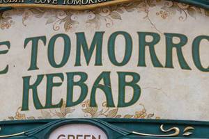Kebab Stand auf dem Tomorrowland Festival