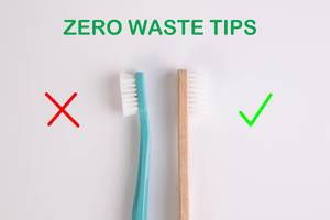Konzeptbild zum Thema Plastikverbot - "Zero Waste Tips"