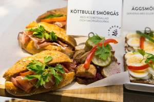 Kötbullar-Sandwich