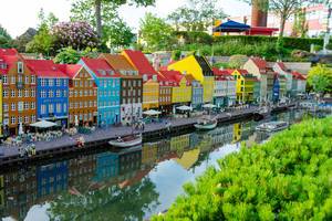 Lego replica of Nyhavn Street in Copenhagen, Denmark (Flip 2019)