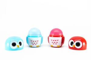Lip balm in small owl shapes  Flip 2019