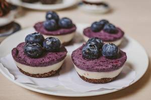 Litle blueberry cheese cakes (Flip 2019)