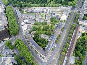 Luftbild: Aachener Straße und Melatengürtel