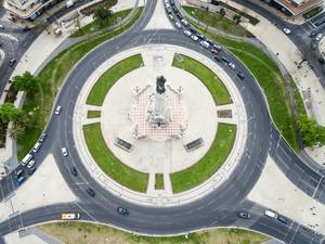 Luftbild: Monumento Marques de Pombal