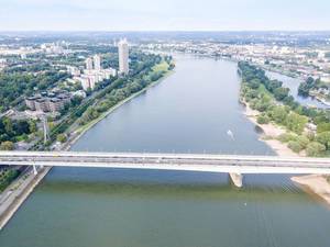 Luftbild: Zoobrücke Köln