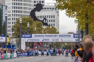Mainova Frankfurt Marathon Start