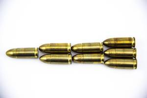 Many Bullets shaped as a Big Bullet
