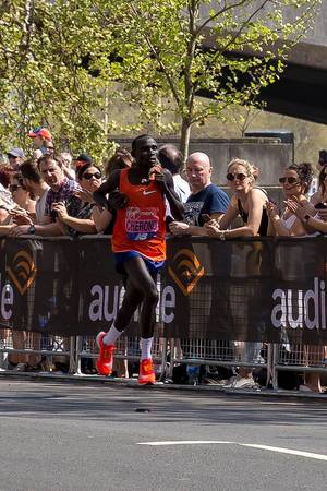 Marathonläufer Lawrence CHERONO - London Marathon 2018