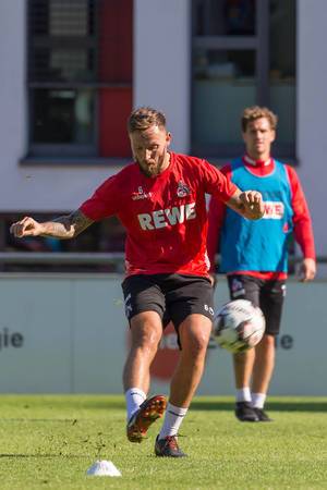 Marco Höger beim Training am 12.09.2018