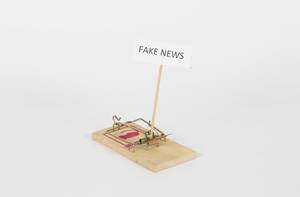 Mausefalle mit Fake News als Köder