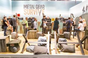 Metal Gear Survive Gaming-Ecke - Gamescom 2017, Köln