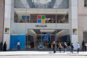 Microsoft Store in New York City, USA