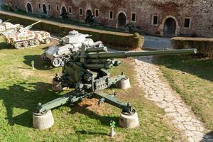 Military Museum with old Canons