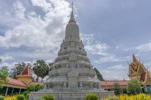 Monument in the Royal Palace Complex in Phnom Penh