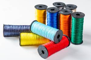 Multi-colored threads for sewing